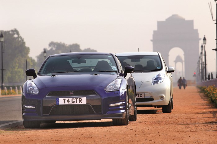 Nissan GT-R and LEAF 